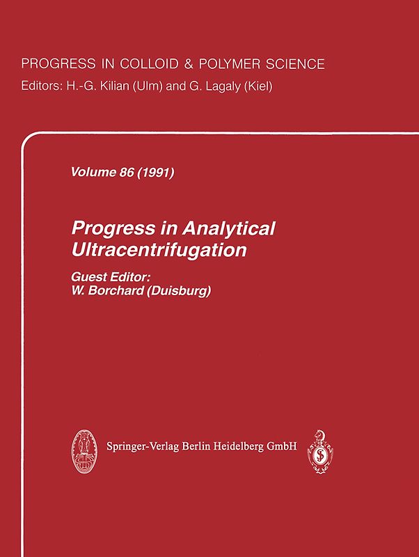Progress in Analytical Ultracentrifugation