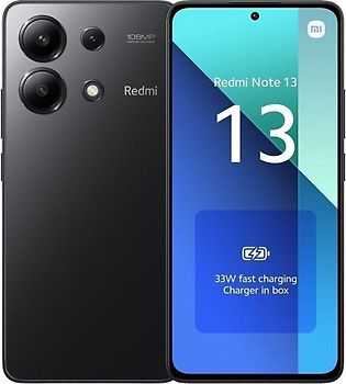 Xiaomi Redmi Note 13 Doble SIM 256GB 8GB RAM negro medianoche