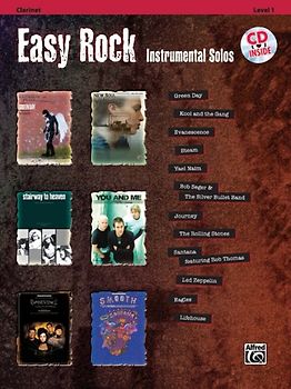 Easy Rock Instrumental Solos, Level 1