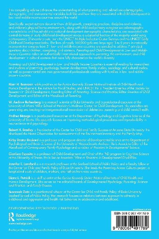 Parenting and Child Development in Low- and Middle-Income Countries