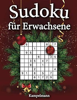 Sudoku für Erwachsene: 200 Sudokus Leicht bis Mittel für Erwachsene mit Lösungen und Anleitung - Großdruck (Weihnachtsausgabe)