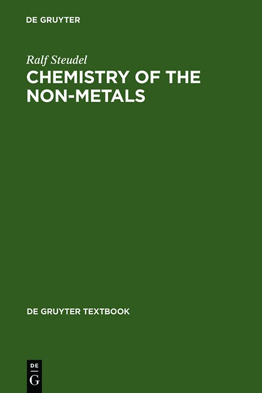 Chemistry of the Non-Metals