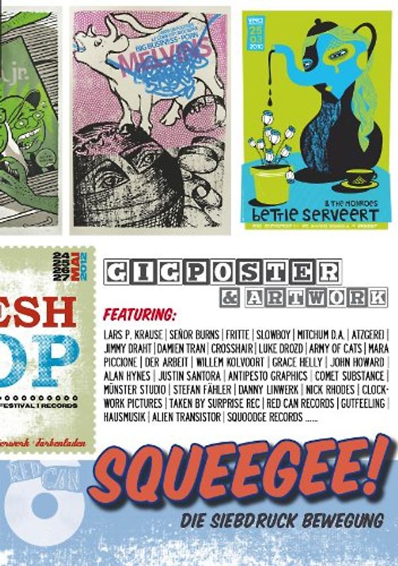 Squeegee! Die Siebdruck Bewegung