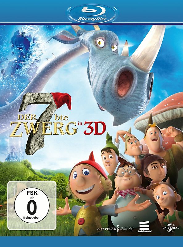 Der 7bte Zwerg 3D 3D Blu-ray Disc