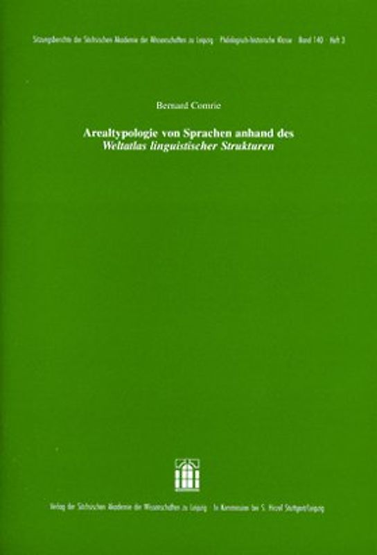 Arealtypologie von Sprachen anhand des Weltatlas linguistischer Strukturen