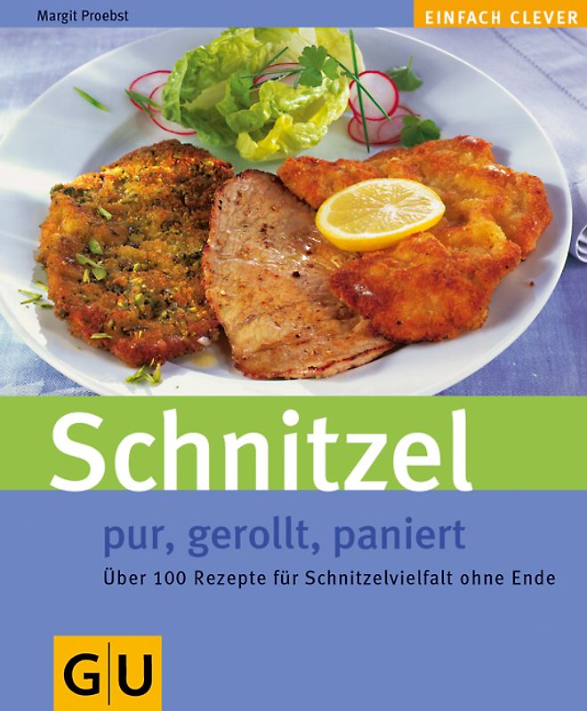 Schnitzel pur, gerollt, paniert