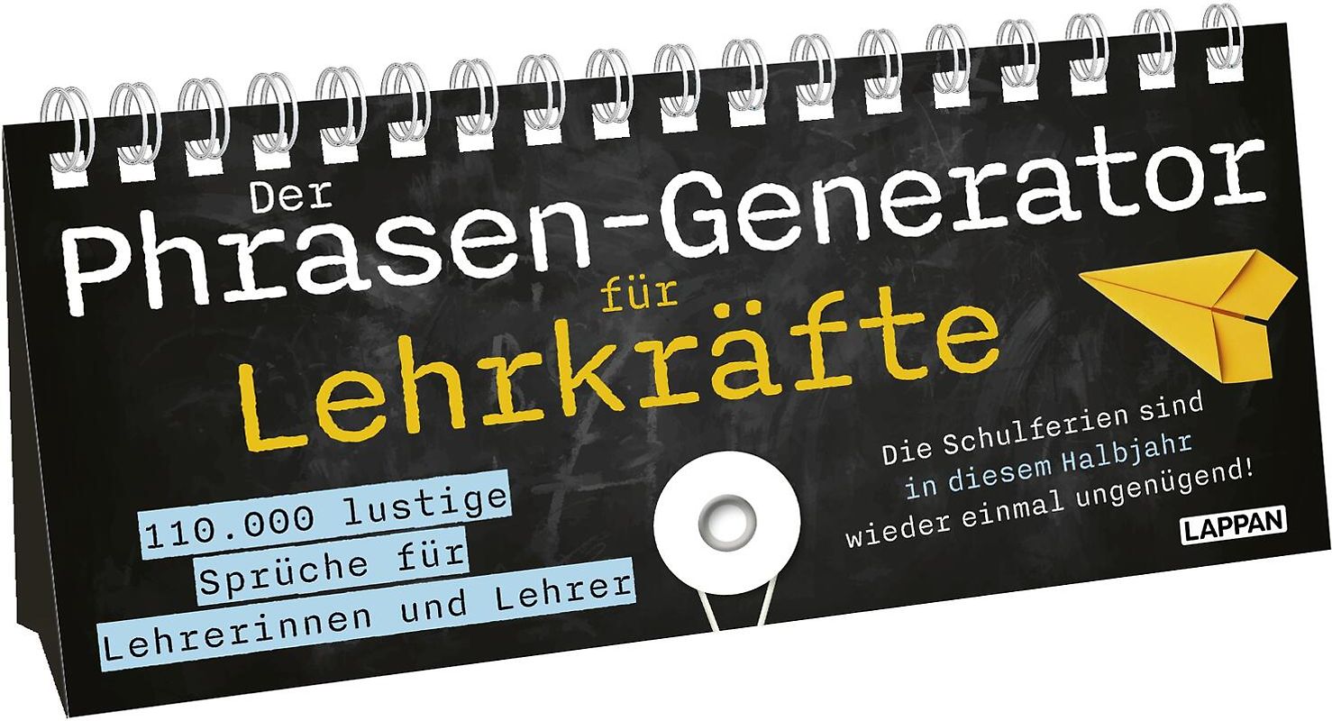 Der Phrasen-Generator für Lehrkräfte