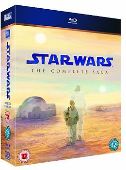 Star Wars: The Complete Saga [Senitype Edition inkl. Filmstreifen und Artbook, 9 Blu-rays] Blu-ray Disc