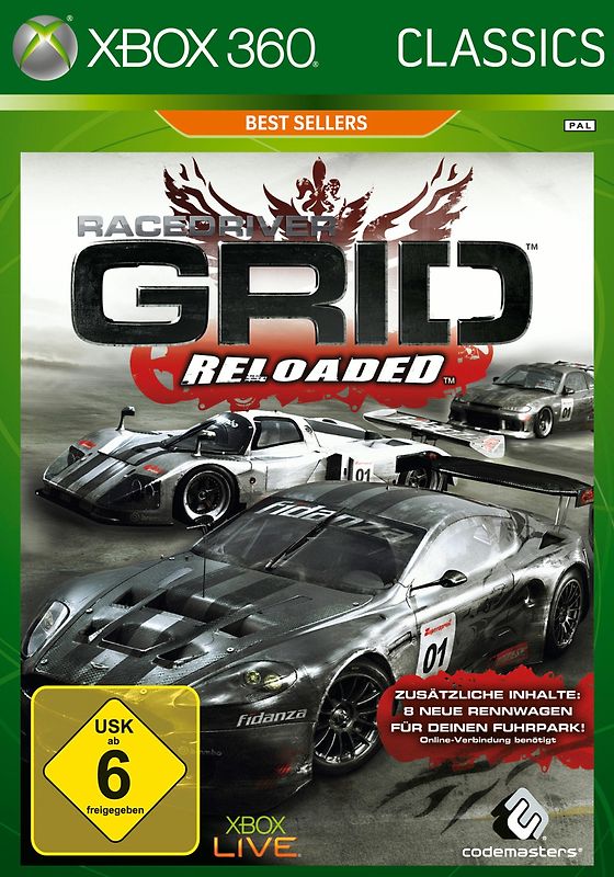Race Driver GRID Reloaded [Classics] Xbox 360