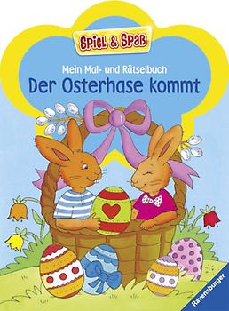 Mein Mal- und Rätselbuch - Der Osterhase kommt