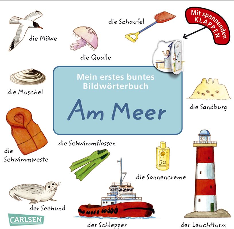 Mein erstes buntes Bildwörterbuch: Am Meer