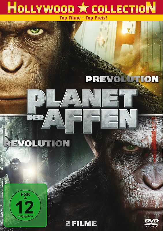 Planet der Affen: Prevolution & Revolution [2 DVDs] DVD