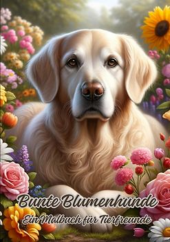 Bunte Blumenhunde