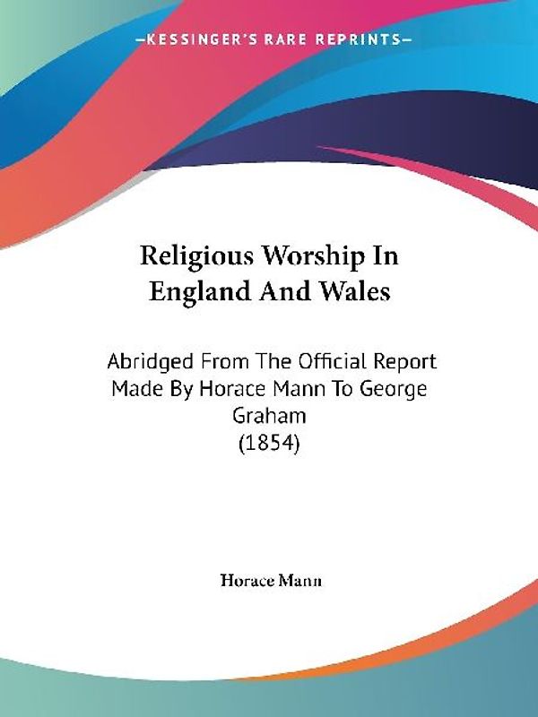 Religious Worship In England And Wales