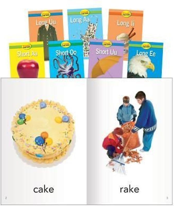 Alphabet: Vowels 10 Book Set, Grades K-2