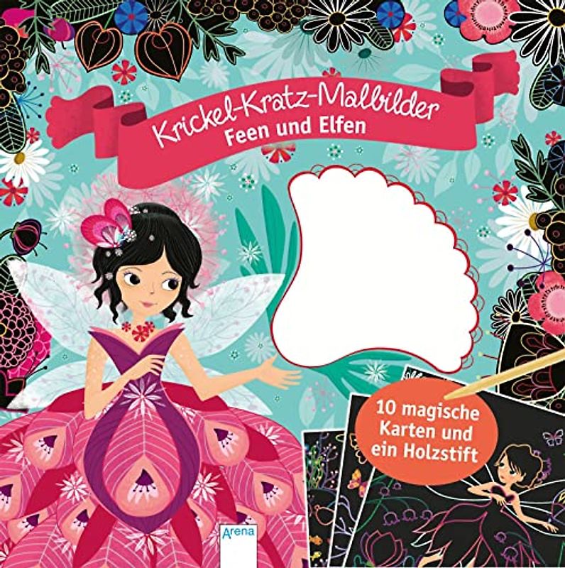 Krickel-Kratz-Malbilder. Feen und Elfen