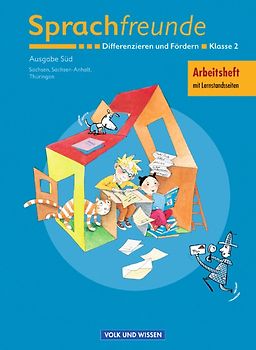 Sprachfreunde - Ausgabe Süd 2004 (Sachsen, Sachsen-Anhalt, Thüringen) / 2. Schuljahr - Differenzieren und Fördern