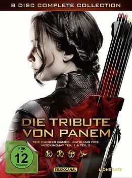 Die Tribute von Panem - Complete Collection [8 Discs] DVD