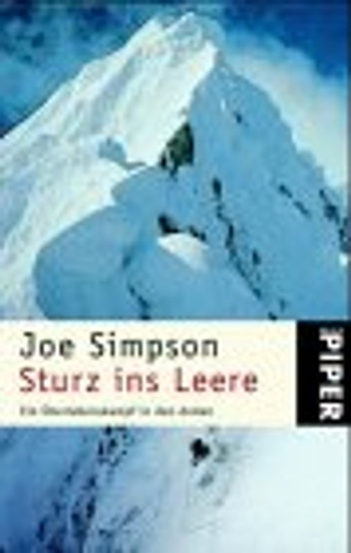 Sturz ins Leere