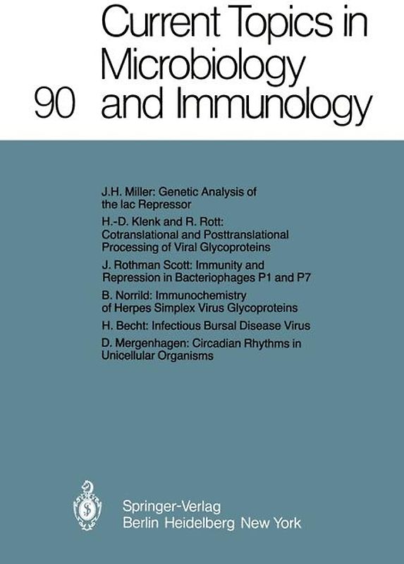 Current Topics in Microbiology and Immunology