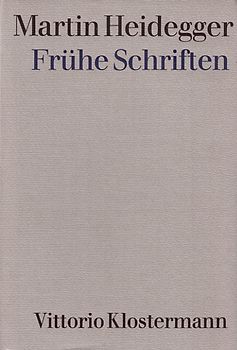 Frühe Schriften