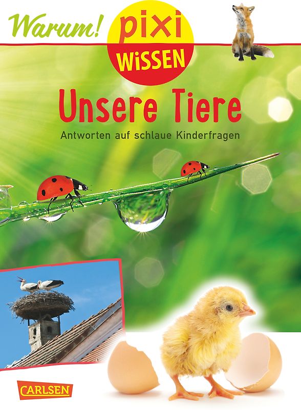 Pixi Wissen 94: VE 5 Unsere Tiere (mit Fotos) (5 Exemplare)