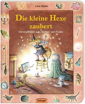 Die kleine Hexe zaubert Wimmelbilder zum Suchen und Finden
