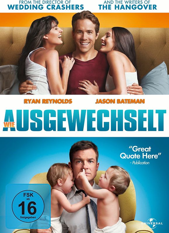 Wie ausgewechselt DVD