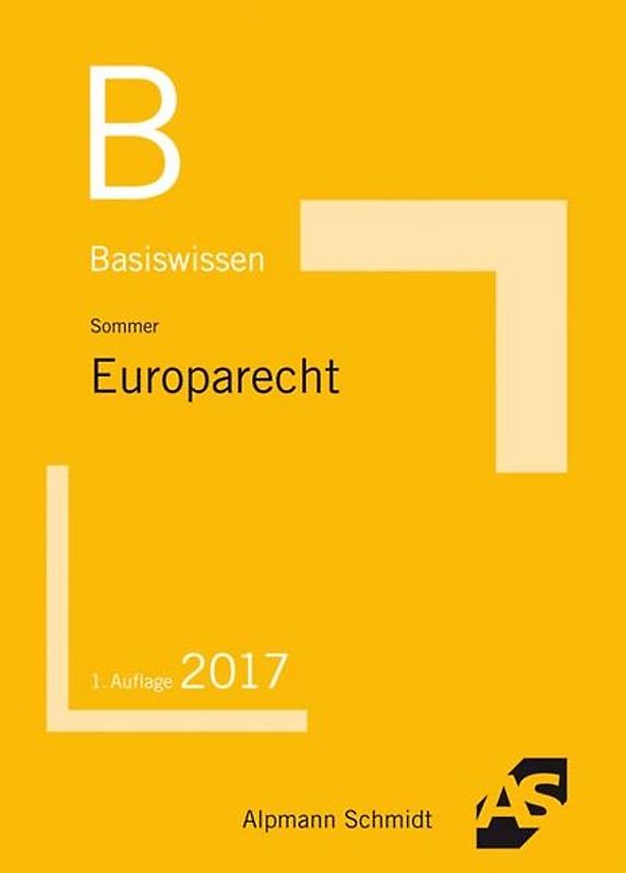 Basiswissen Europarecht