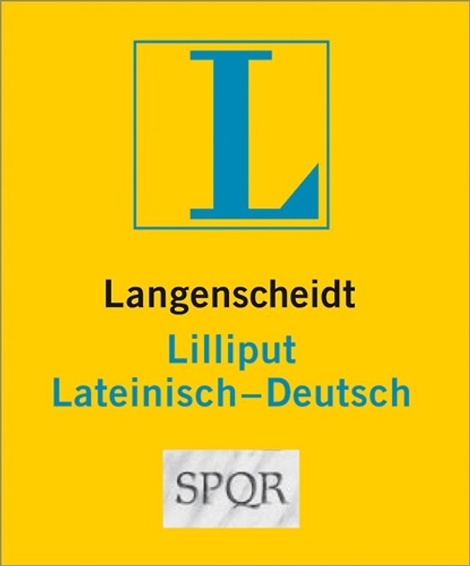 Langenscheidt Lilliput Lateinisch-Deutsch - im Mini-Format