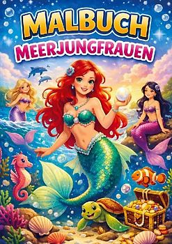 Malbuch, Meerjungfrauen