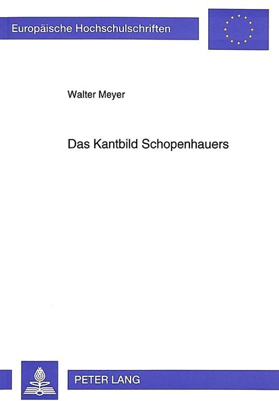 Das Kantbild Schopenhauers