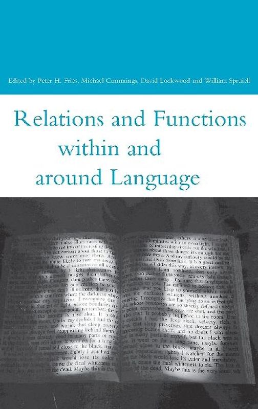 Relations and Functions Within and Around Language