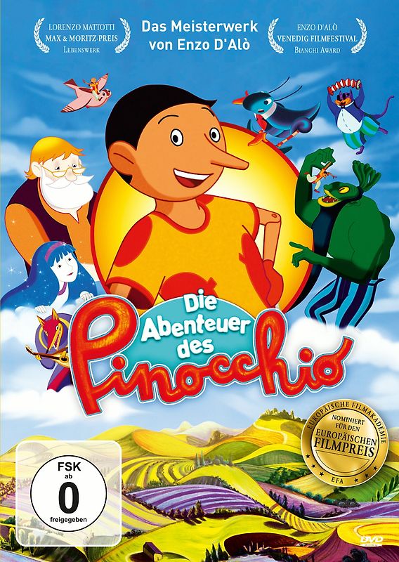 Die Abenteuer des Pinocchio DVD