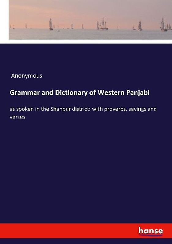 Grammar and Dictionary of Western Panjabi