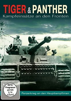Tiger & Panther-Panzerkrieg an den Hauptkampflinie DVD