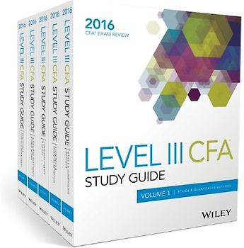Wiley Study Guide for 2016 Level III CFA Exam
