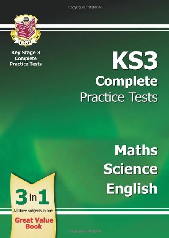 KS3 Complete Practice Tests - Science, Maths and English (Practice Papers) - Parsons, Richard