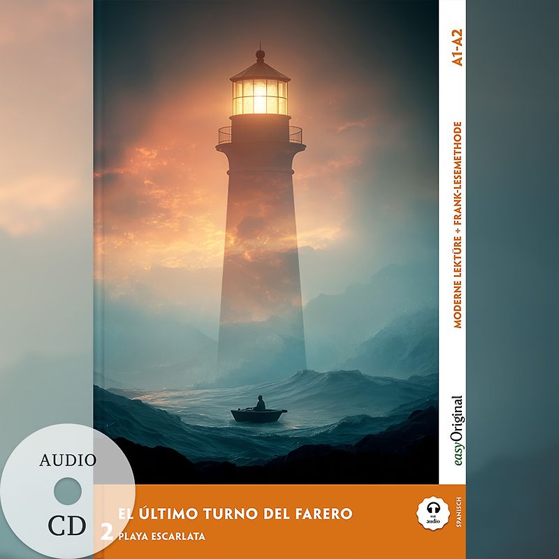 El Último Turno del Farero - Spanische Krimi-Lektüre A1-A2 (+ Audio-CD)