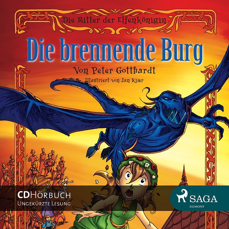 Die Ritter der Elfenkönigin 3 - Die brennende Burg