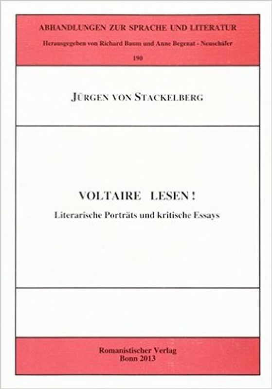 Voltaire lesen !