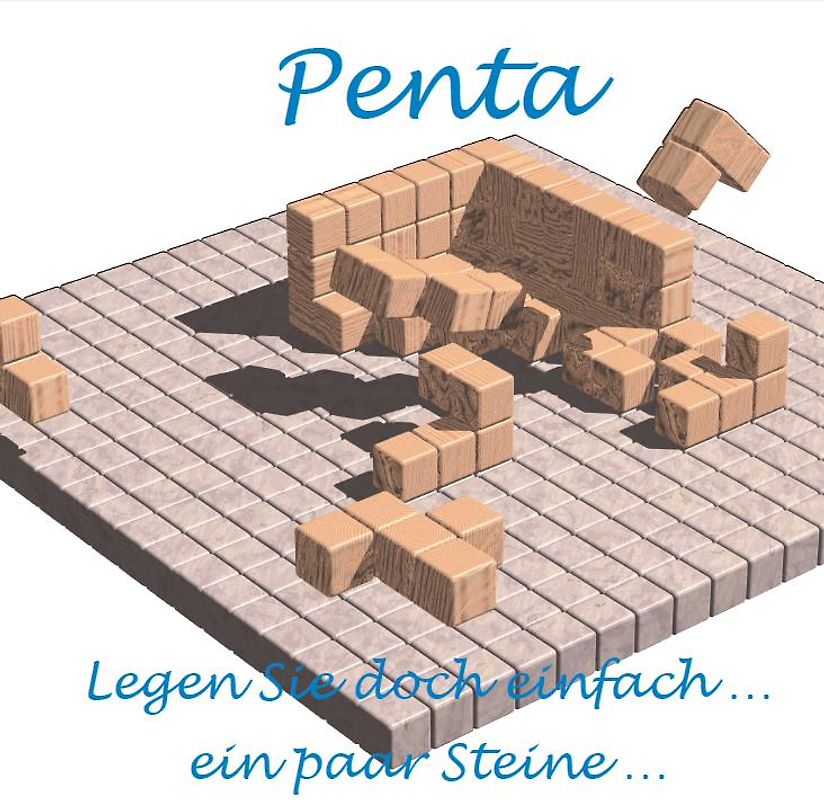 Penta, Puzzle und Spiele mit Pentakuben