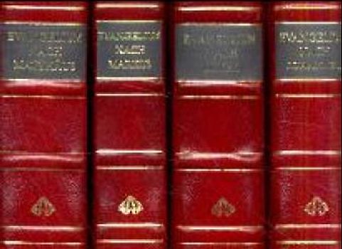 Die vier Evangelien (4 Bände)