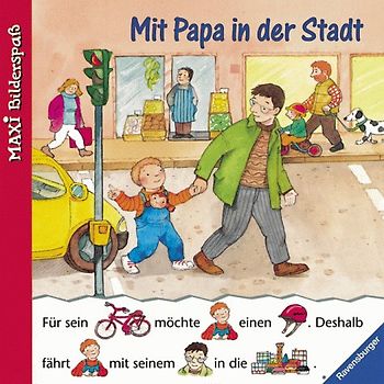 Mit Papa in der Stadt
