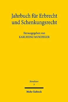 Jahrbuch für Erbrecht und Schenkungsrecht