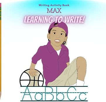 MAX Learning to Write ABC: Writing Activity Book (Children's Learning Series)