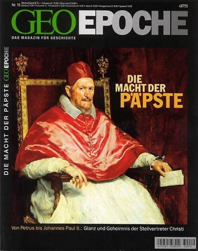 GEO Epoche / Geo Epoche 10/2003 - Die Macht der Päpste
