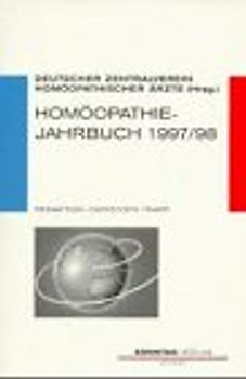 Homöopathie-Jahrbuch 1997/98
