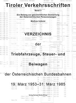 Tiroler Verkehrsschriften, Band 3