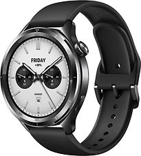 Image of Xiaomi Watch S4 41 mm aluminium kast met fluorelastomeer bandje zwart (Refurbished)